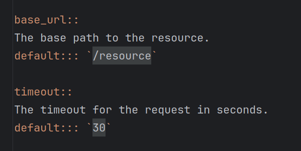 rendered asciidoc dls